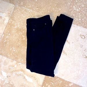 Black skinny leggings